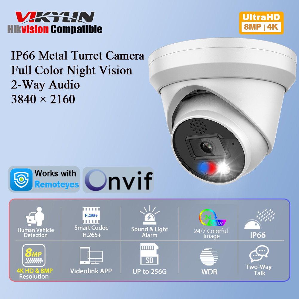 Home Security Images - Cámara IP Vikylin 4K 8MP con