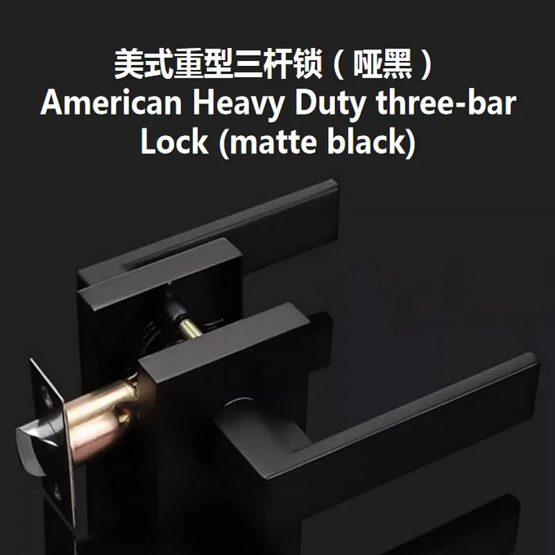 Home Security Bars - Manija de puerta sin llave de