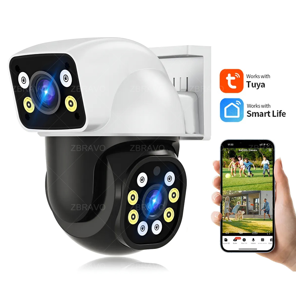 Home Security Video Cameras - Cámara Exterior Inteligente Smartlife 8MP WiFi