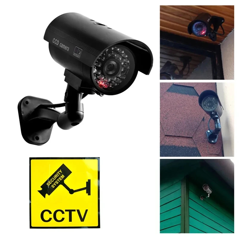 Home Security Video Cameras - Cámara de Seguridad Falsa con Simulación