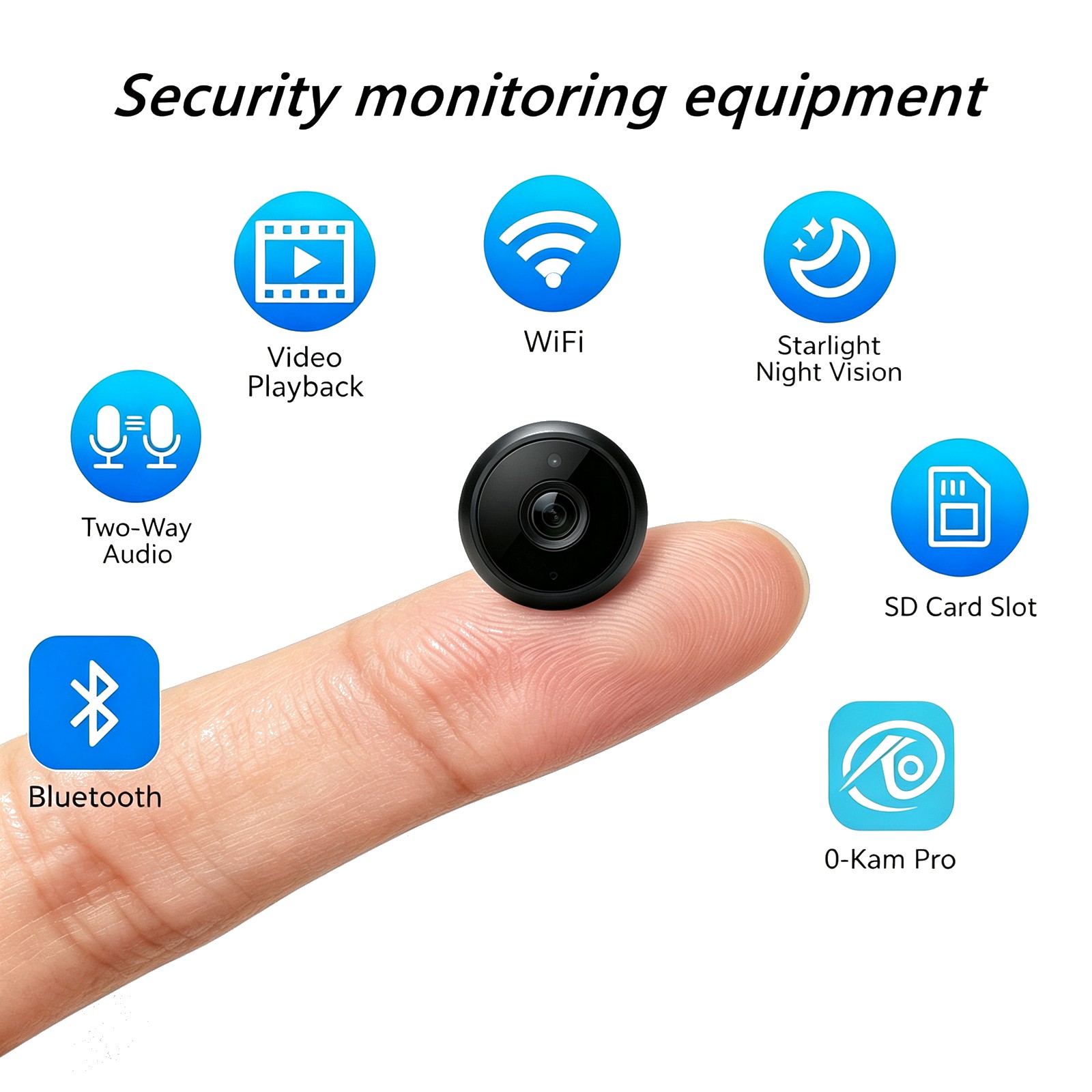 Home Security Video Cameras - Kit Completo de Vigilancia de Seguridad