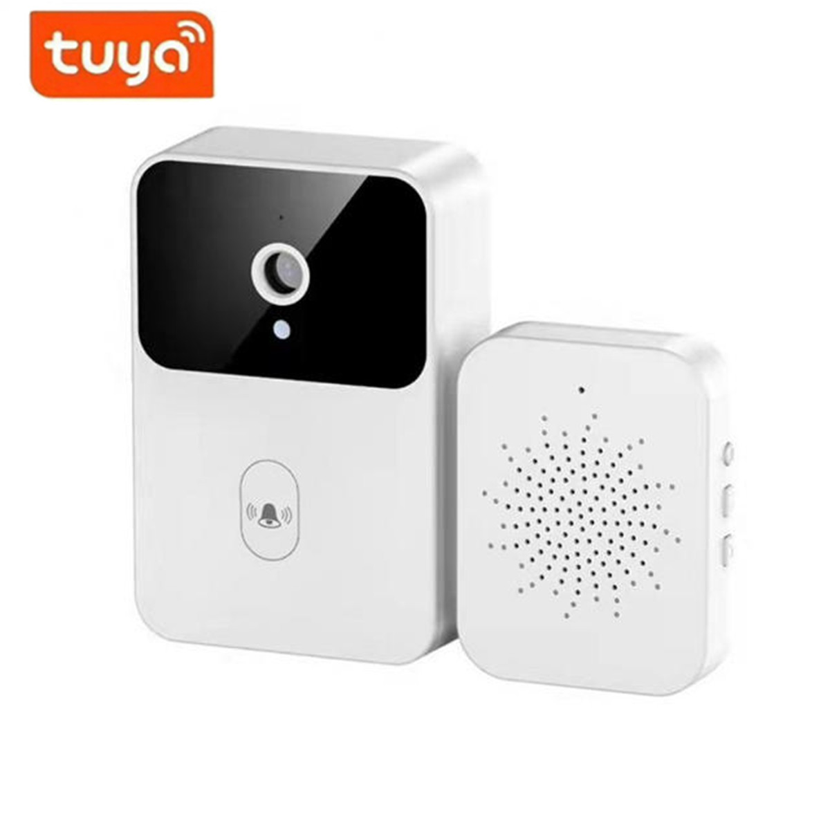 Home Security Video Cameras - Timbre inalámbrico WiFi Tuya cámara HD