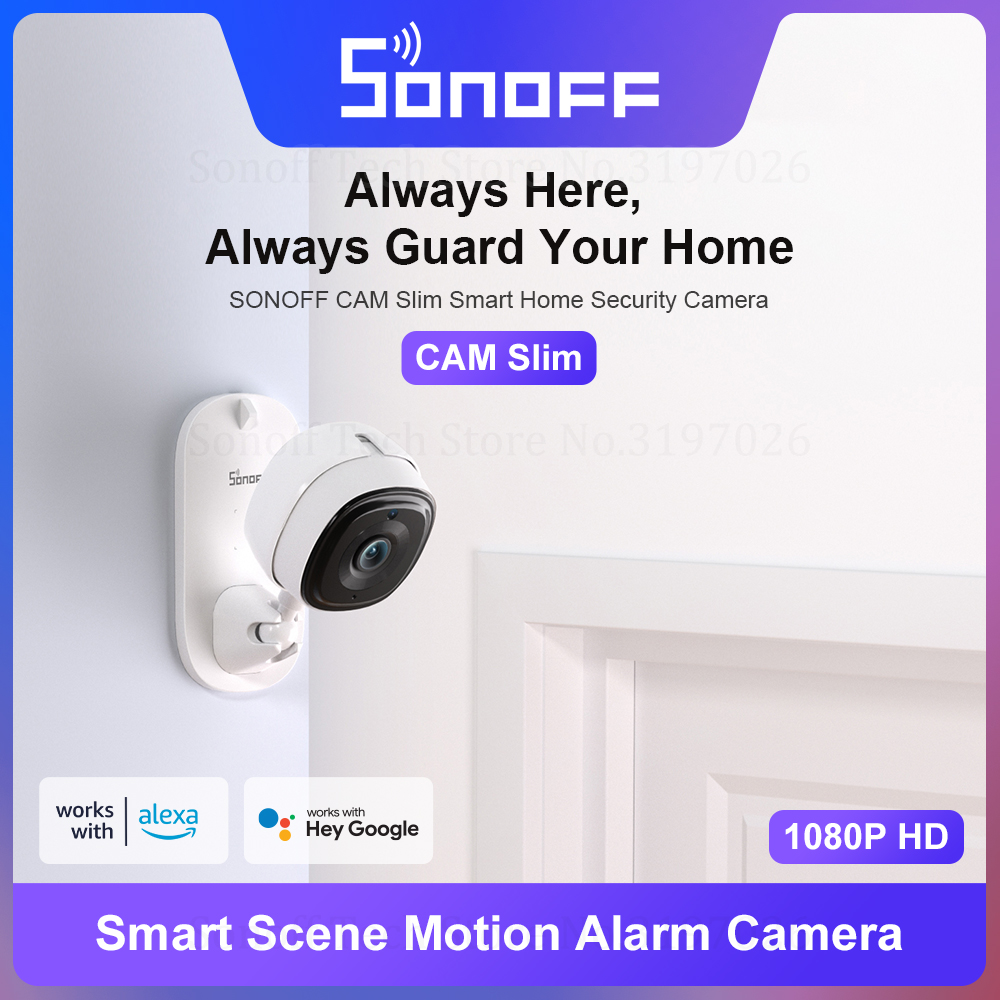 Home Security Lidar - SONOFF 1080P HD Wi-Fi IOT cámara
