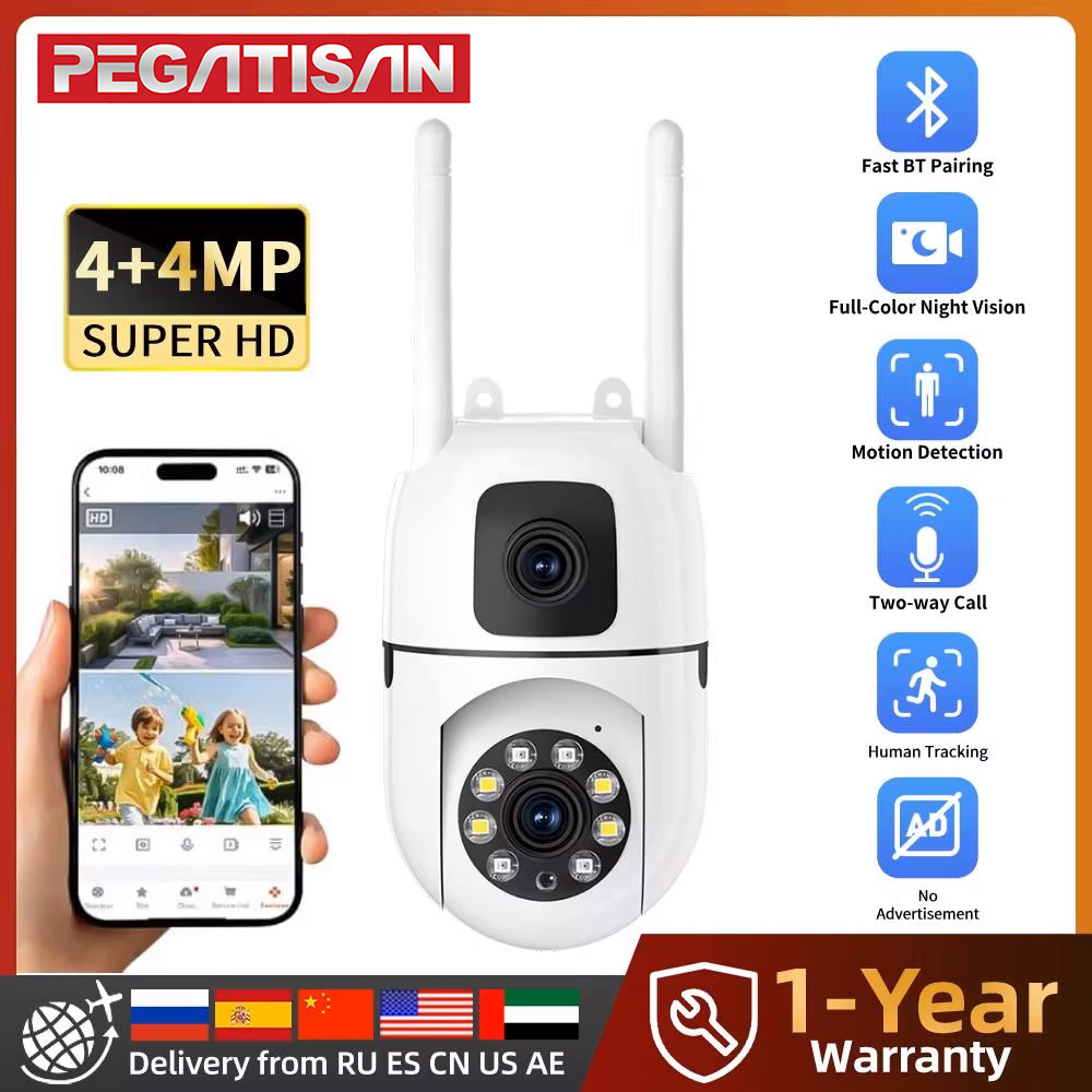 Home Security Kamera - Cámara de Vigilancia Wifi HD de
