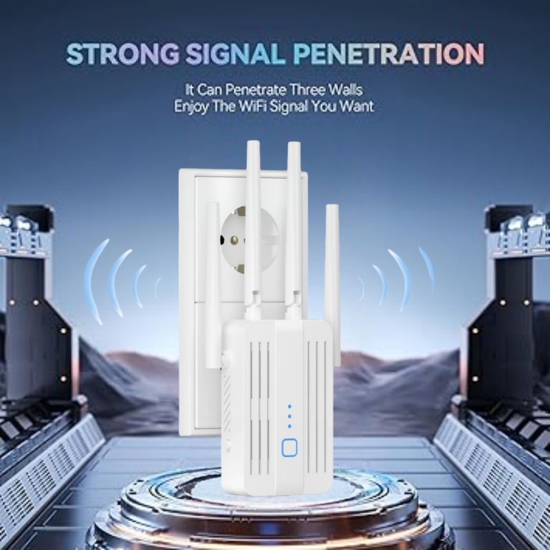 Home Security Wireless - Repetidor WiFi inalámbrico de 300Mbps, enrutador