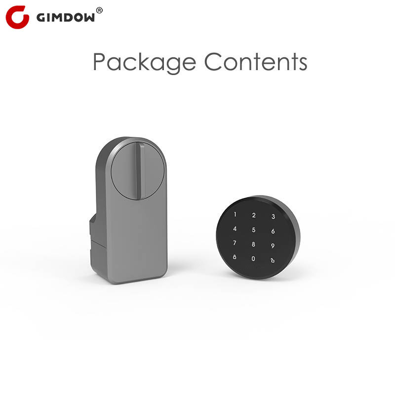 Home Security For Apartments - Cerradura Digital Inteligente Tuya GIMDOW, Cerradura