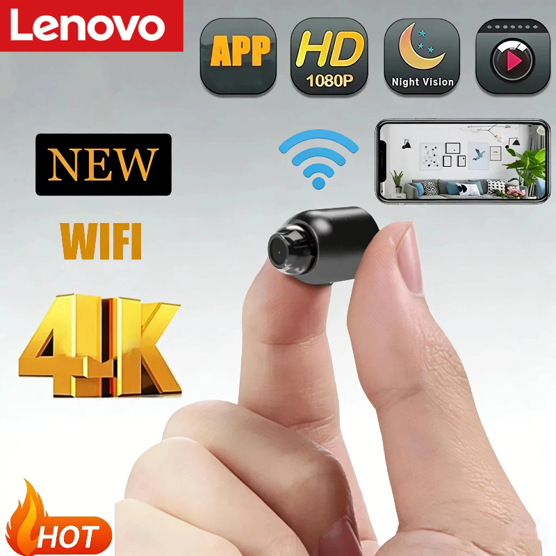 Home Security Images - Cámara Inalámbrica Lenovo 4K, Cámara de