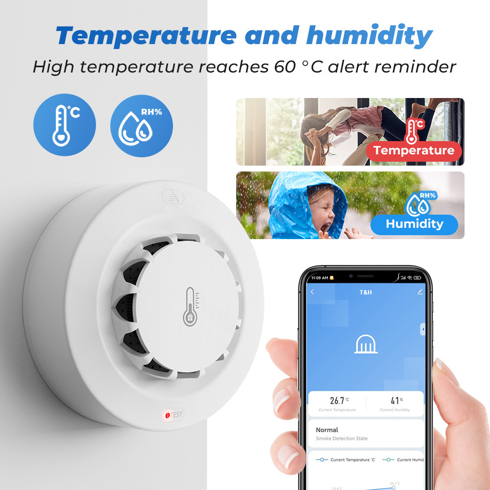 Sensor de Temperatura y Humeda - Home Security Wireless reseña y precio
