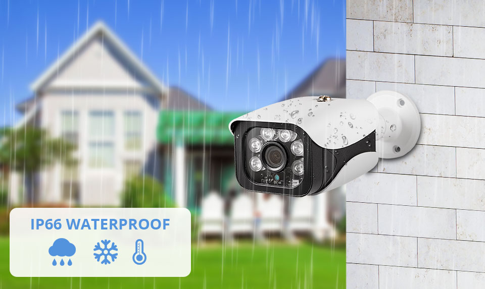 8MP 4K camara vigilancia home  - Home Security Video Cameras reseña y precio