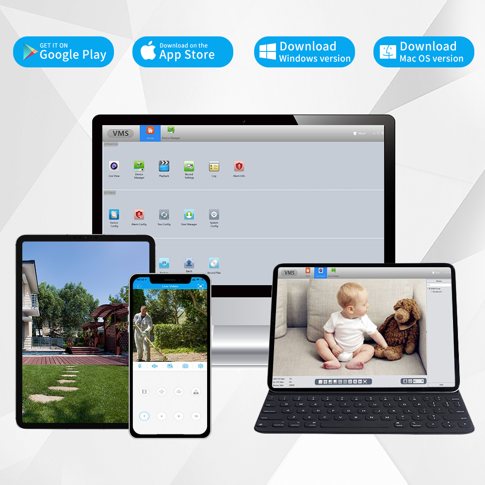 Kit de sistema de cámaras de s - Home Security Video Cameras reseña y precio