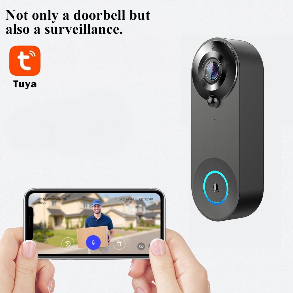Tuya 1080P timbre inalámbrico  - Home Security Lidar reseña y precio