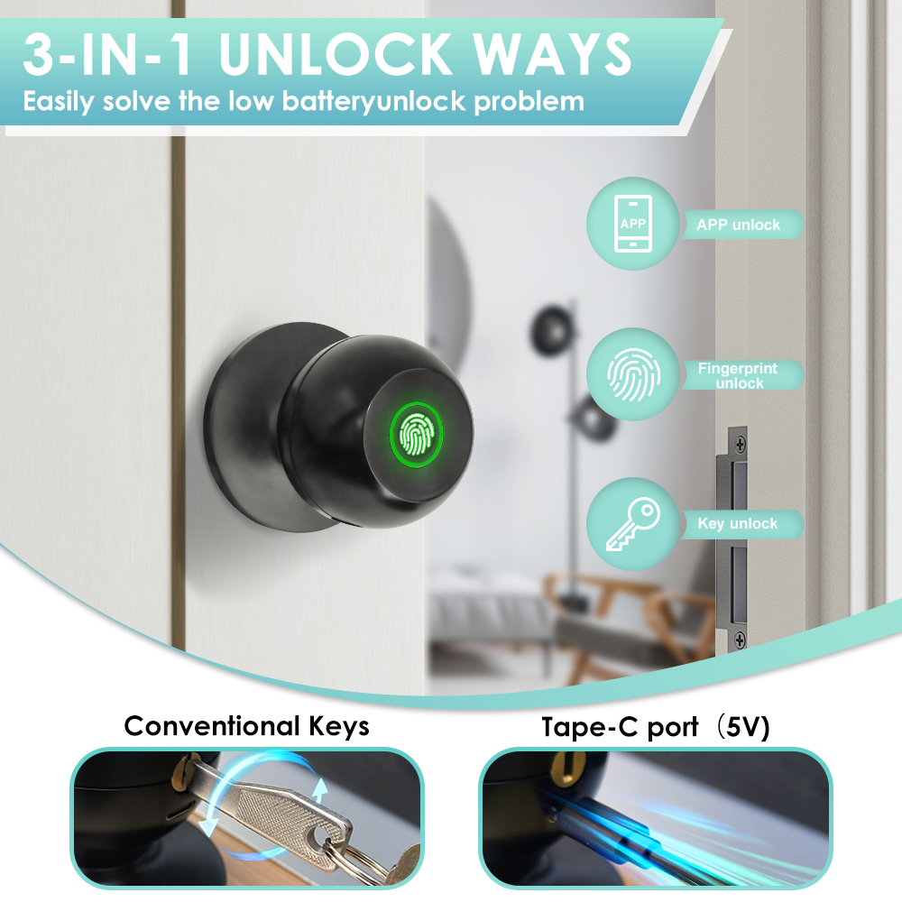 Cerradura electrónica Tuya, ce - Home Security For Apartments reseña y precio