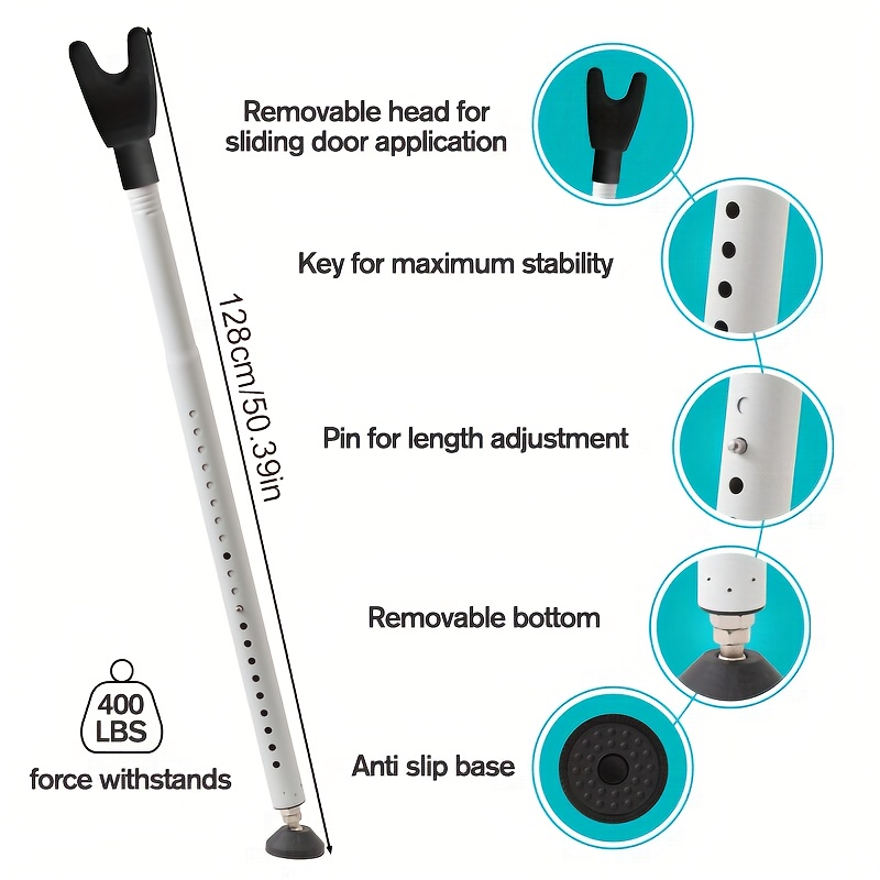 Barra de Seguridad Ajustable 2 - Home Security Bars reseña y precio