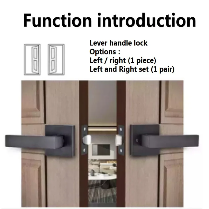 Manija de puerta sin llave de  - Home Security Bars reseña y precio