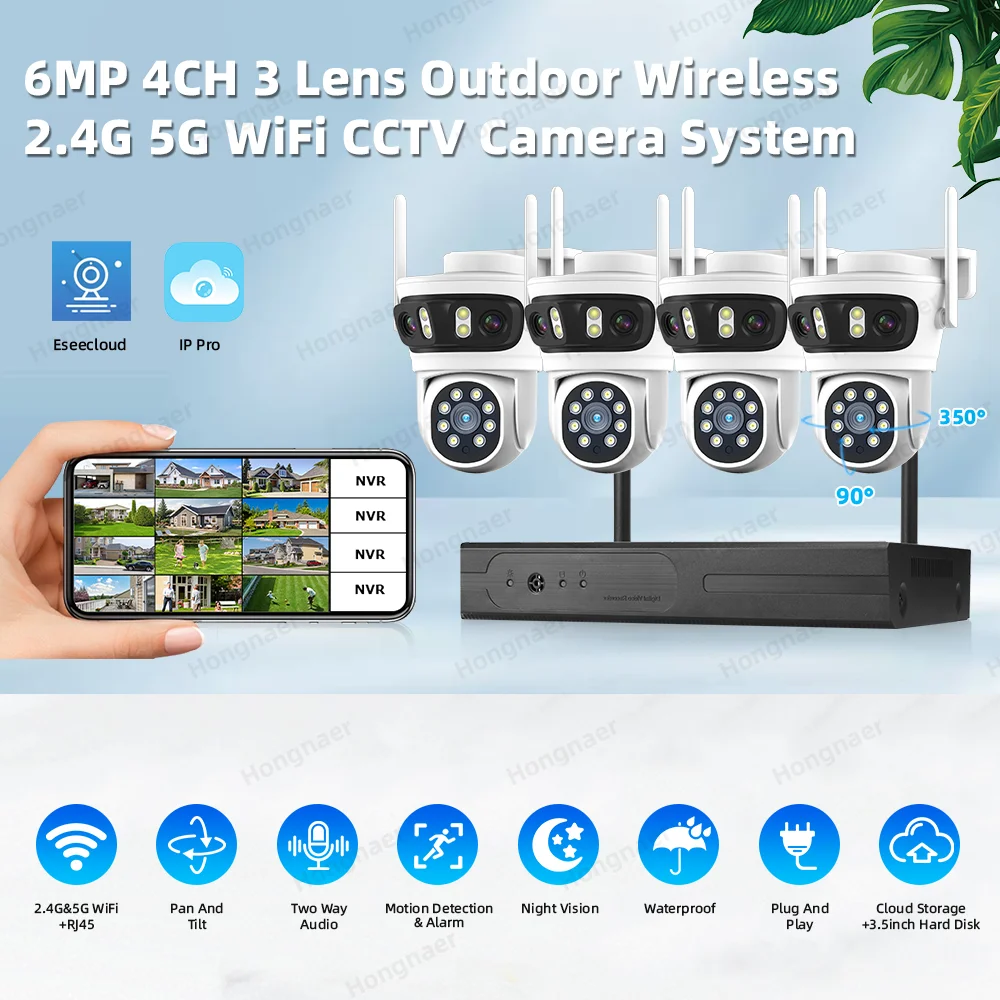 Kit de Sistema de Cámara de Se - Home Security Wireless reseña y precio