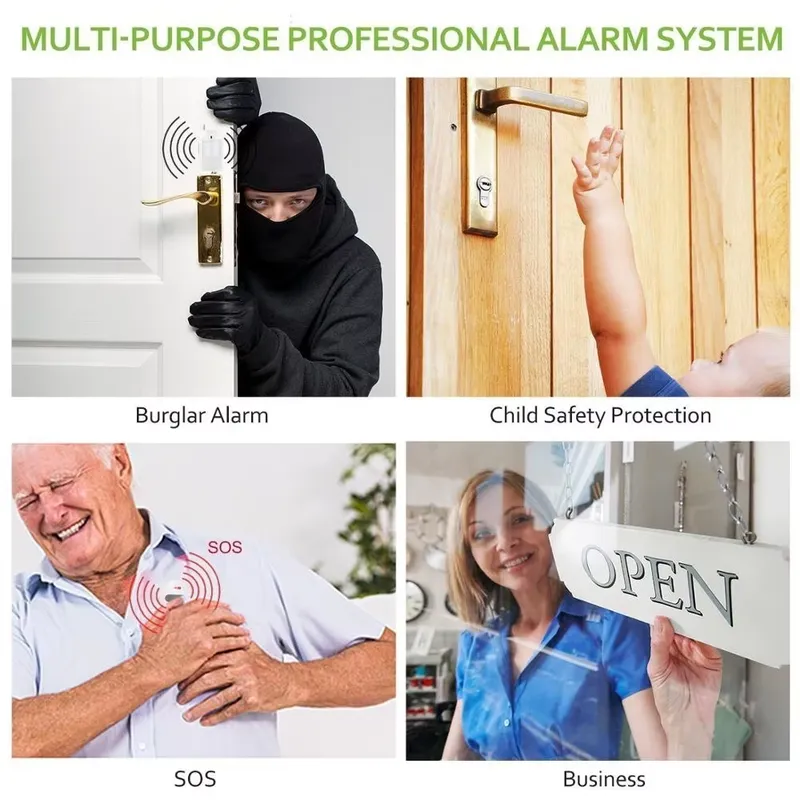 Kit de Alarma Antirrobo para C - Home Security Wireless reseña y precio