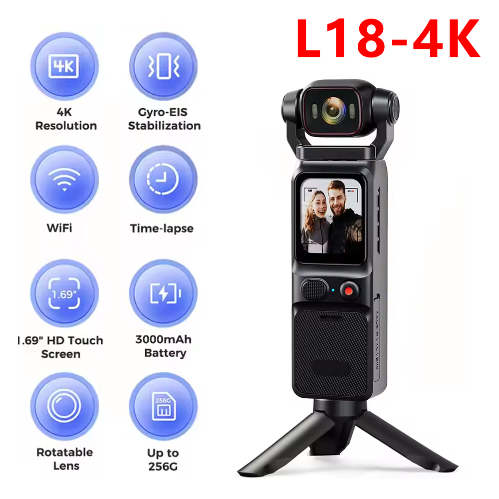 Cámara de Bolsillo L18 4K con  - Home Security Images reseña y precio
