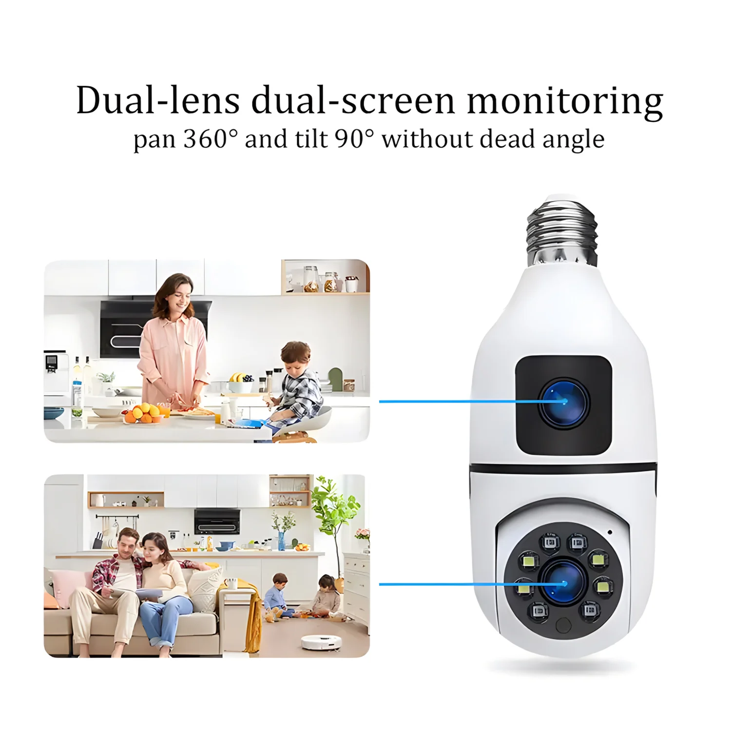 Cámara de vigilancia con bombi - Home Security Kamera reseña y precio