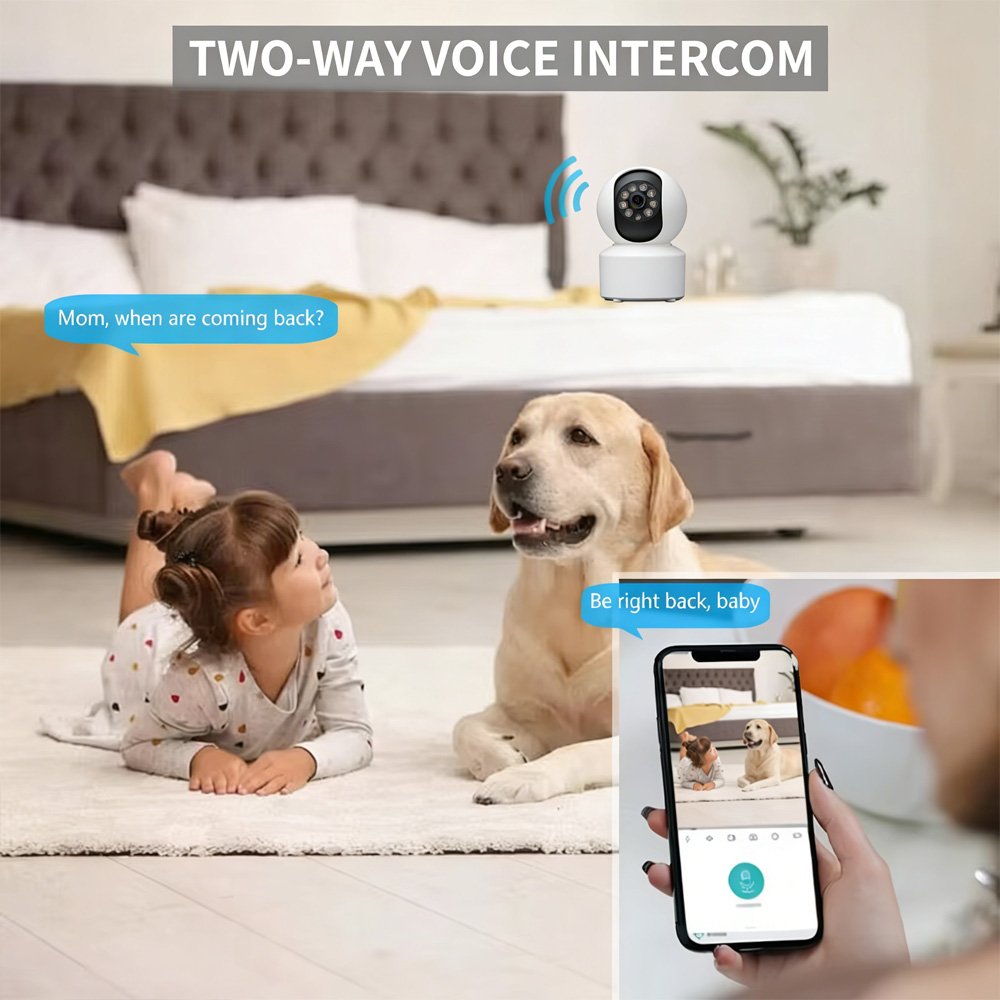 Cámara para Mascotas con Aplic - Home Security Kamera reseña y precio