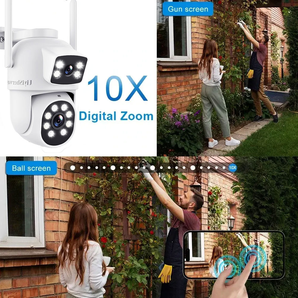 UiyiSherway 4K cámara Wifi de  - Home Security Kamera reseña y precio