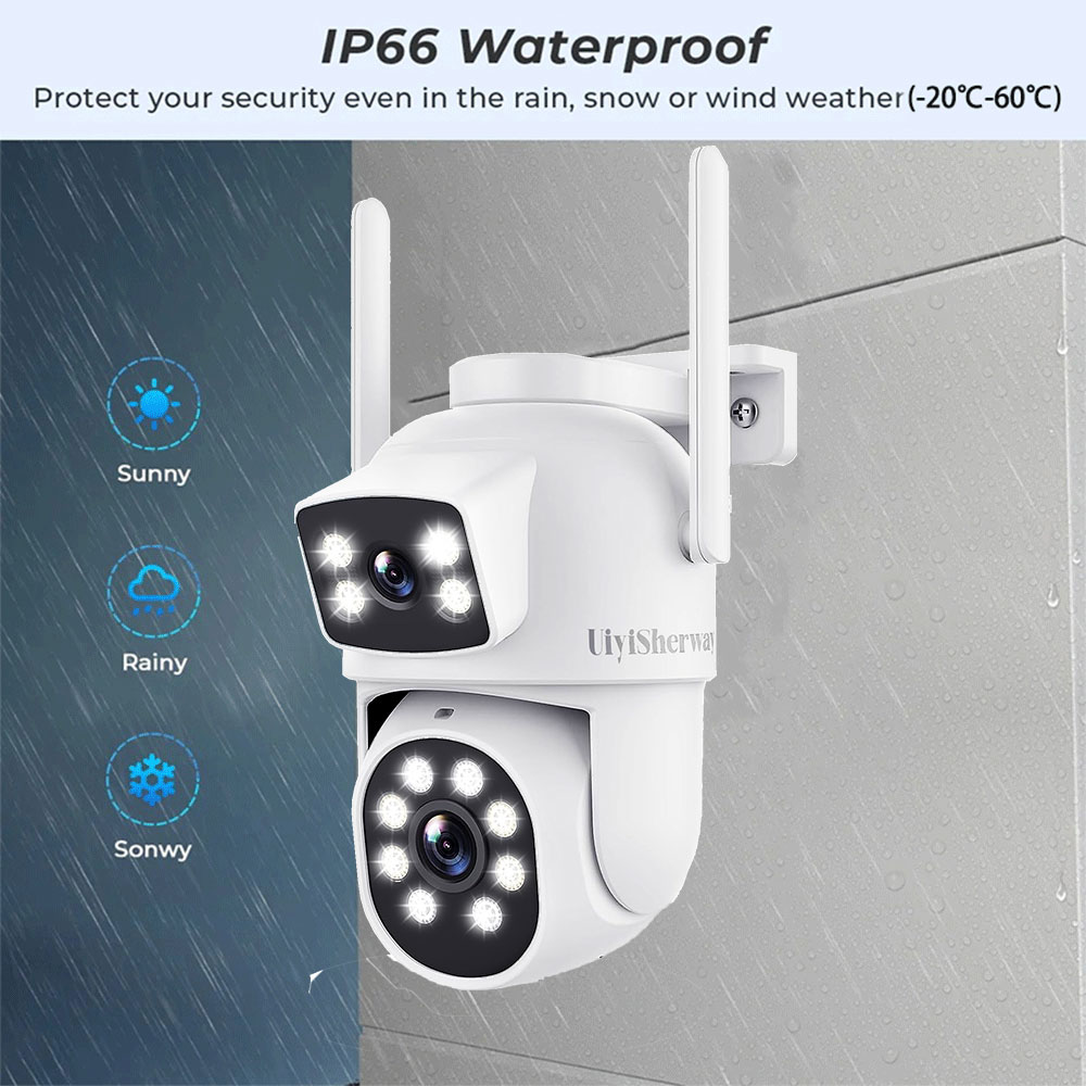 UiyiSherway 4K cámara Wifi de  - Home Security Kamera reseña y precio