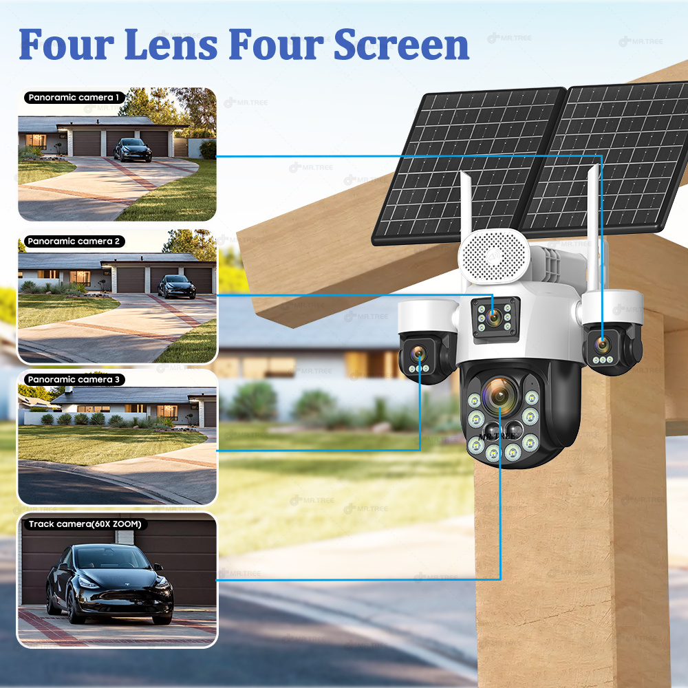 Cámara Solar de vigilancia en  - Home Security Video Cameras reseña y precio