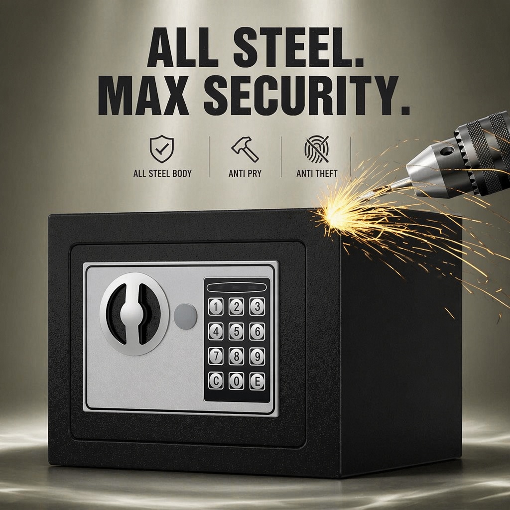 Caja Fuerte Electrónica Digita - Home Security Key reseña y precio