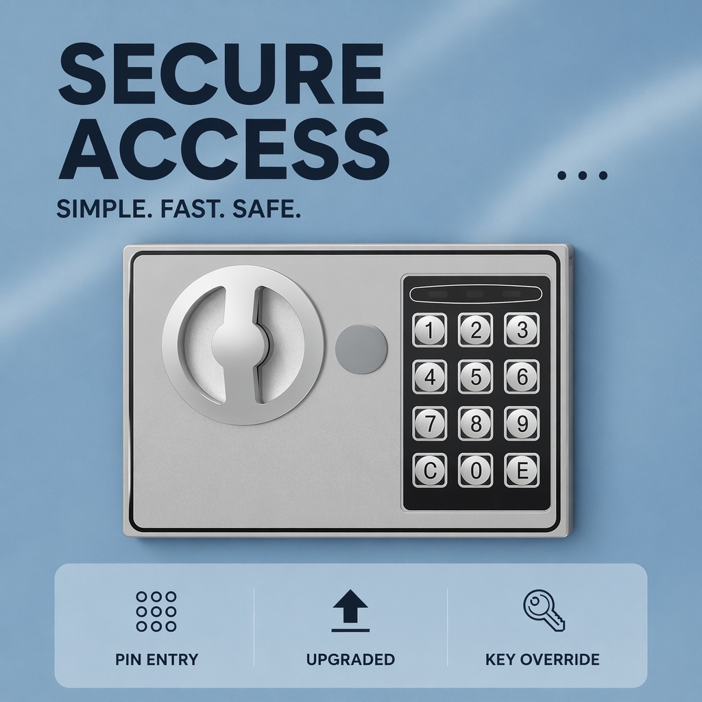 Caja Fuerte Electrónica Digita - Home Security Key reseña y precio