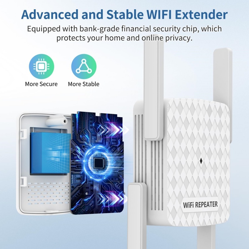 Extensor Wifi inalámbrico de 1 - Home Security Wireless reseña y precio