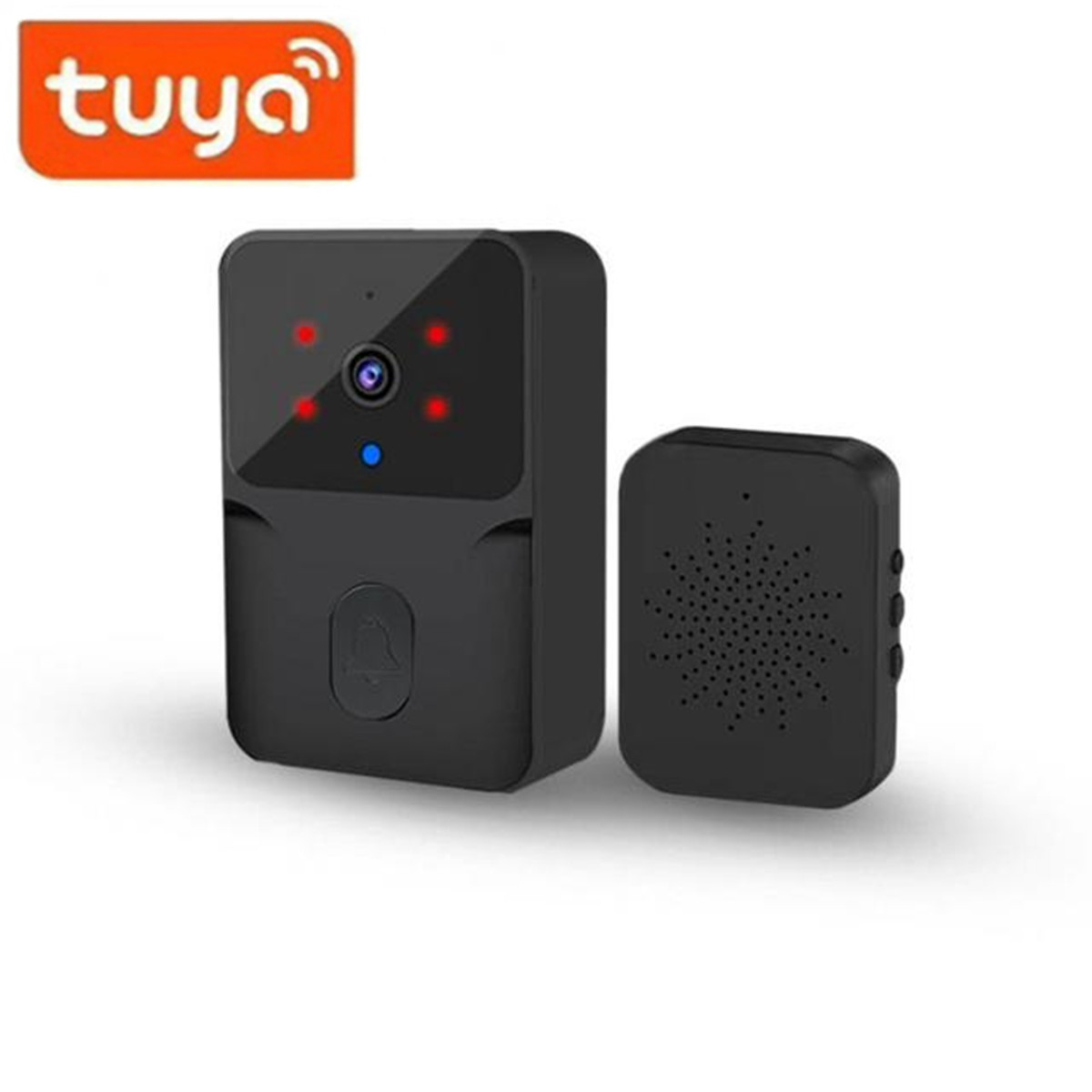 Timbre inalámbrico WiFi Tuya c - Home Security Video Cameras reseña y precio