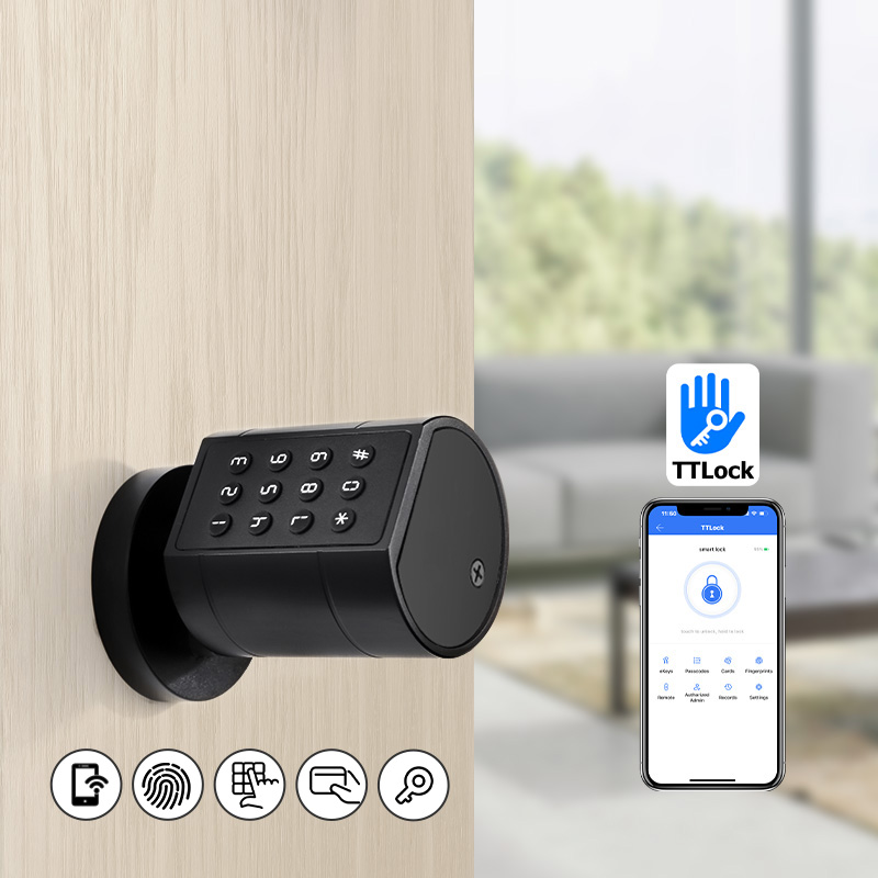 Cerradura de puerta cilíndrica - Home Security Key reseña y precio