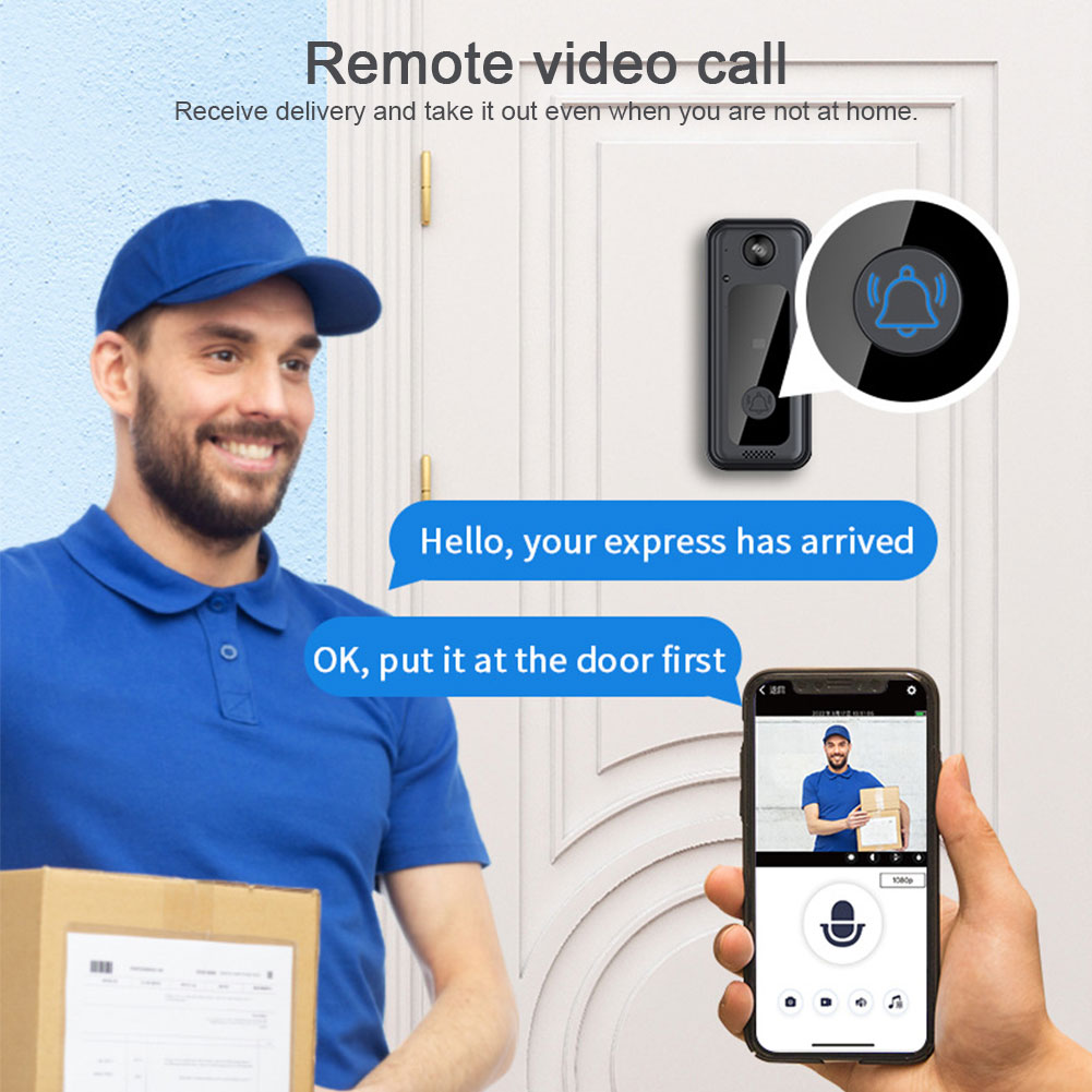 Timbre Inalámbrico para Puerta - Home Security Images reseña y precio