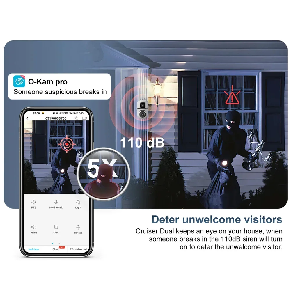 Cámara de Vigilancia Wifi HD d - Home Security Kamera reseña y precio