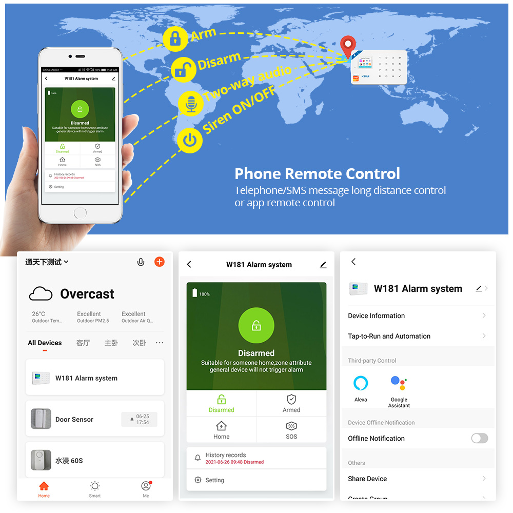 KERUI-Kit de sistema de alarma - Home Security Ultimate reseña y precio