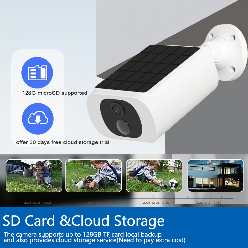 Cámara de seguridad Solar Tuya - Home Security Video Cameras reseña y precio