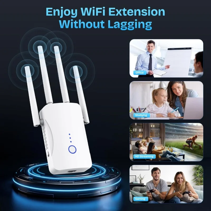 Repetidor WiFi de Doble Banda  - Home Security Wireless reseña y precio