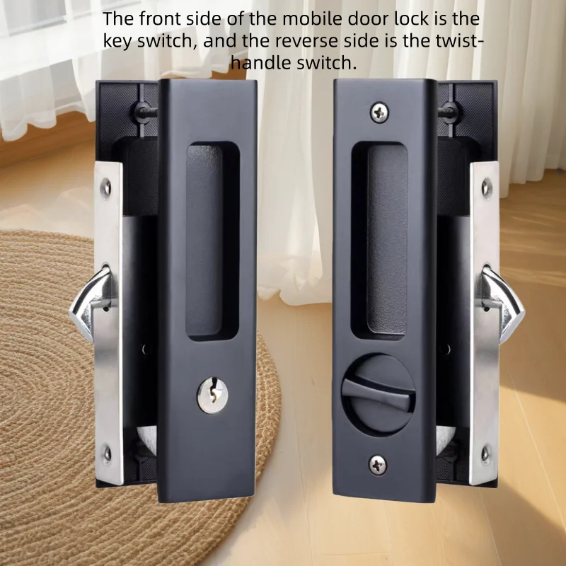 Cerradura de puerta corredera, - Home Security Key reseña y precio