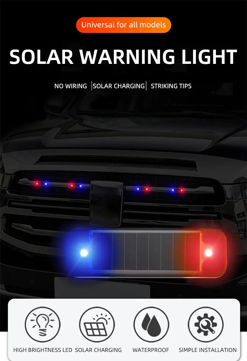 Mini luz LED de advertencia de - Home Security Wireless reseña y precio