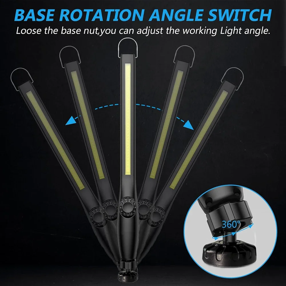 Luz de trabajo LED recargable  - Home Security Jobs reseña y precio