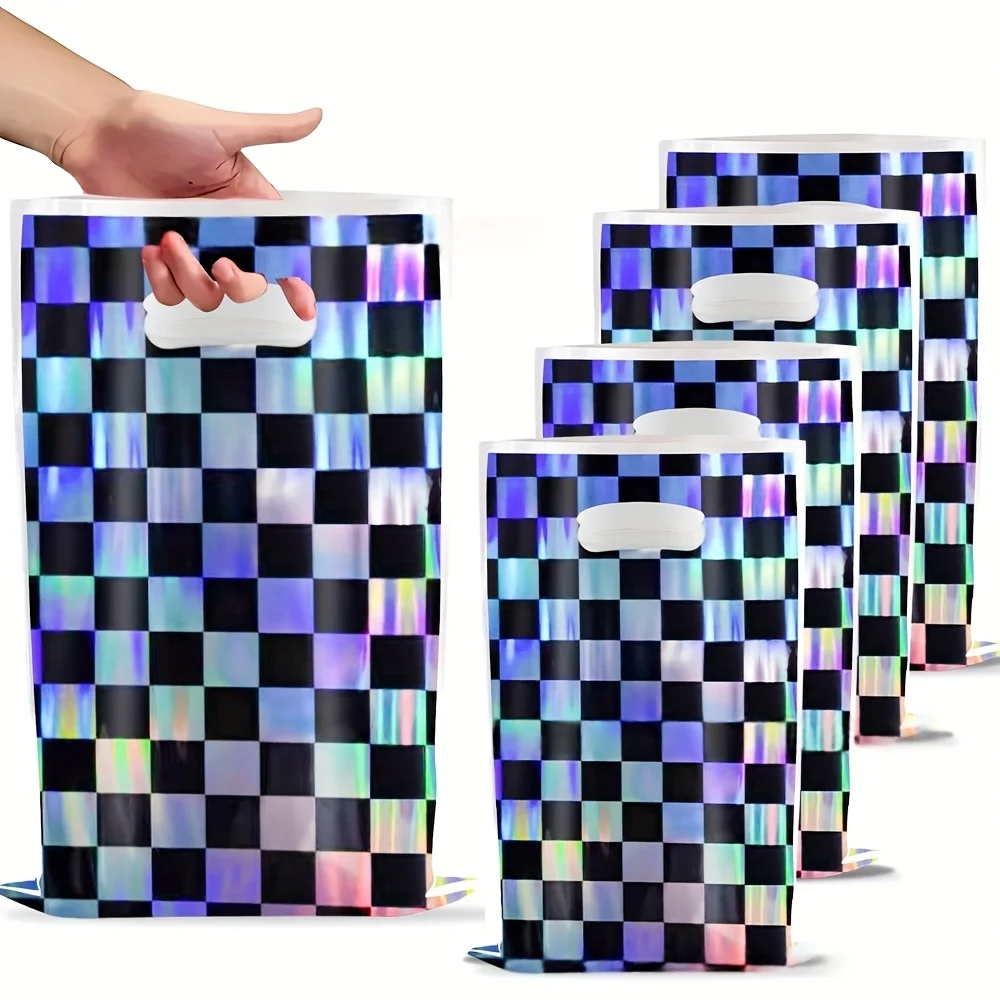 Bolsas de regalo de plástico a - Home Security Laser reseña y precio