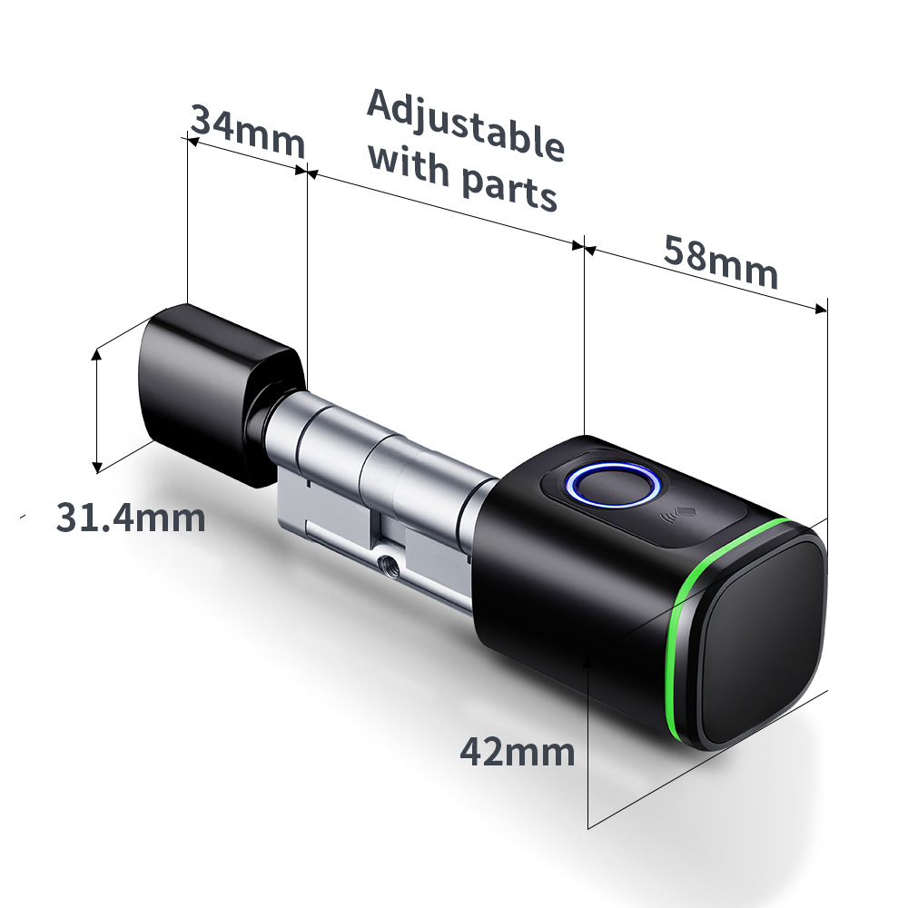 Cerradura de cilindro intelige - Home Security Key reseña y precio