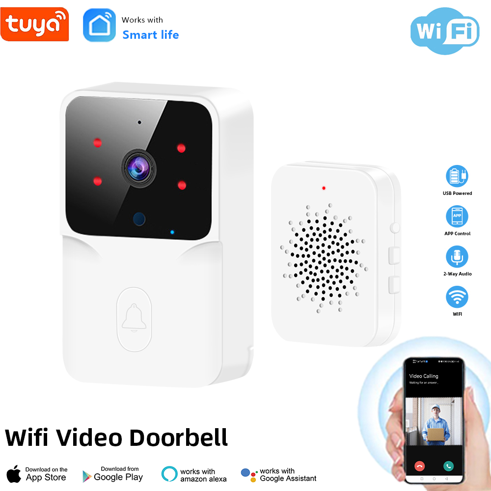 Tuya WiFi Video timbre inalámb - Home Security Lidar reseña y precio