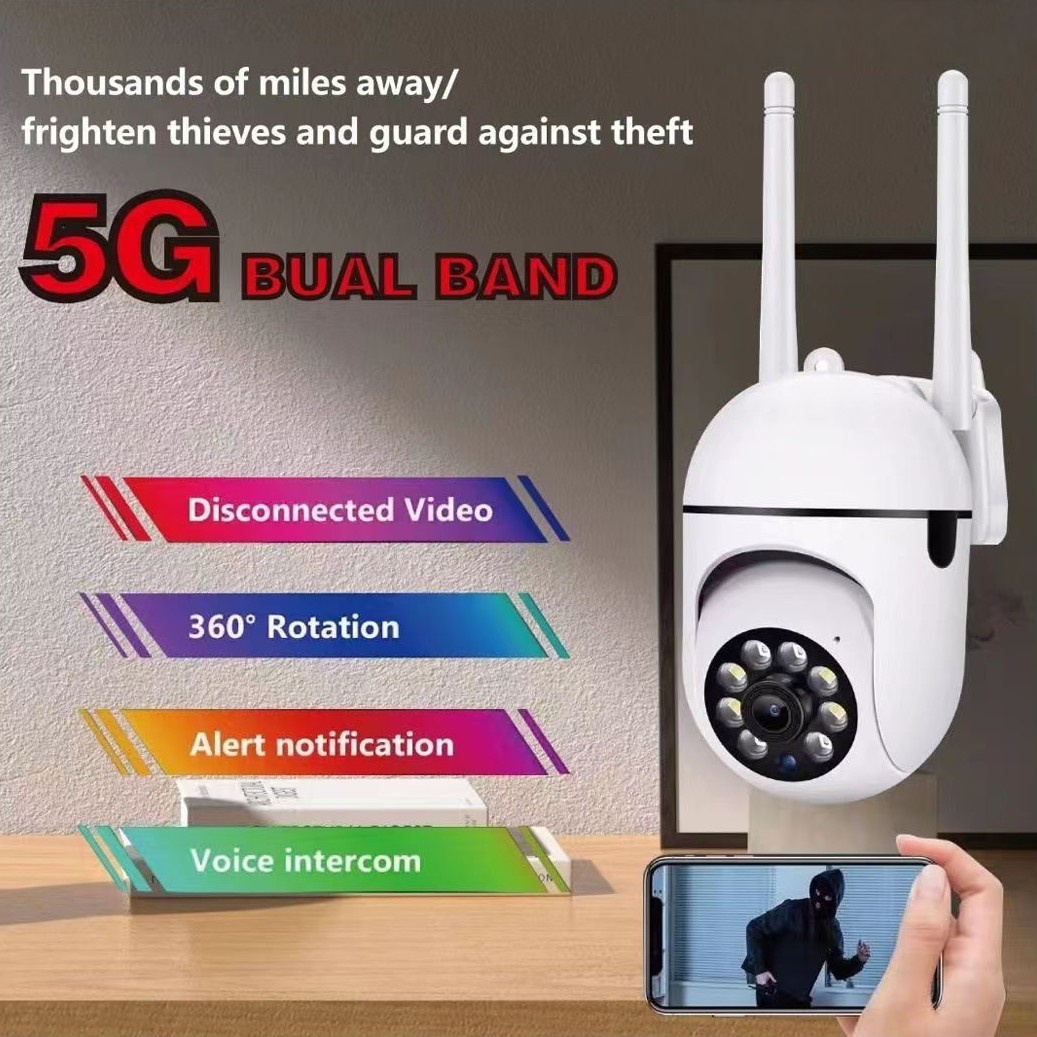 Cámara IP inteligente 5G, cáma - Home Security Kamera reseña y precio