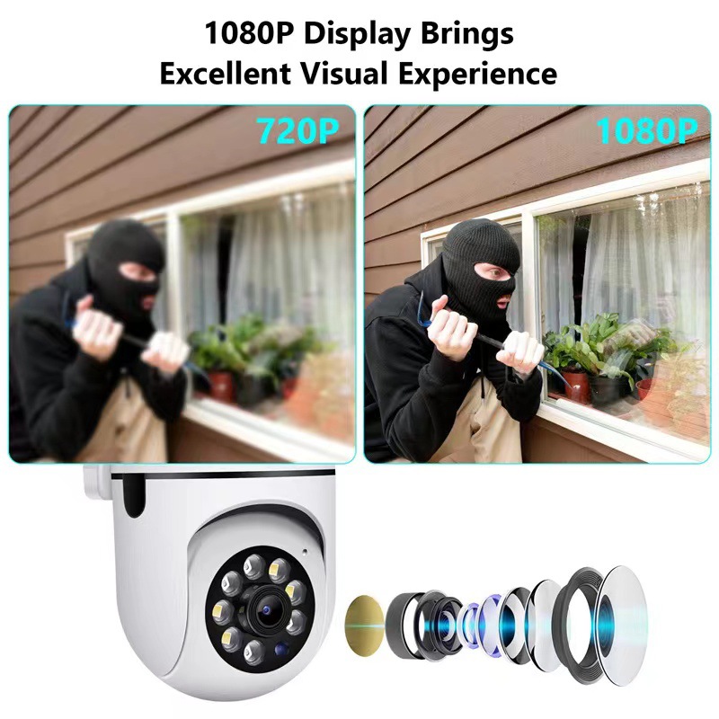 Cámara IP inteligente 5G, cáma - Home Security Kamera reseña y precio